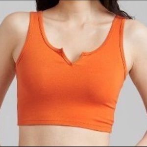 ORANGE TANK TOP